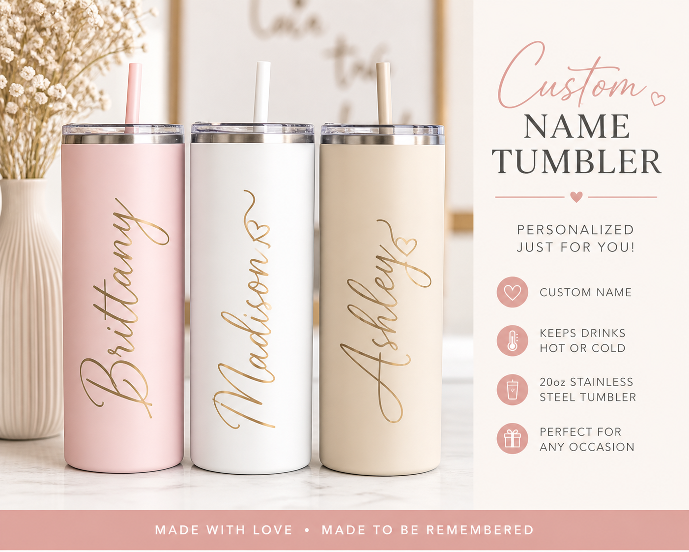 Custom Name Tumbler